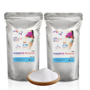 LEAF Wholesale 1kg 2kg 5kg TPU DTF Powder Hot Melt Adhesive Glue Powder For DTF Heat Transfer Printing