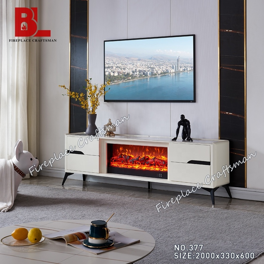 High Quality Custom Logo Easy Operation modern gas heater wood fireplace water indoor fireplace