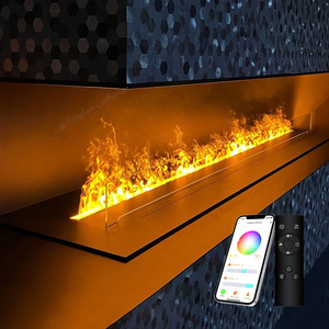 Water vapor fireplace american style electric fireplace led electric fireplace with remote control