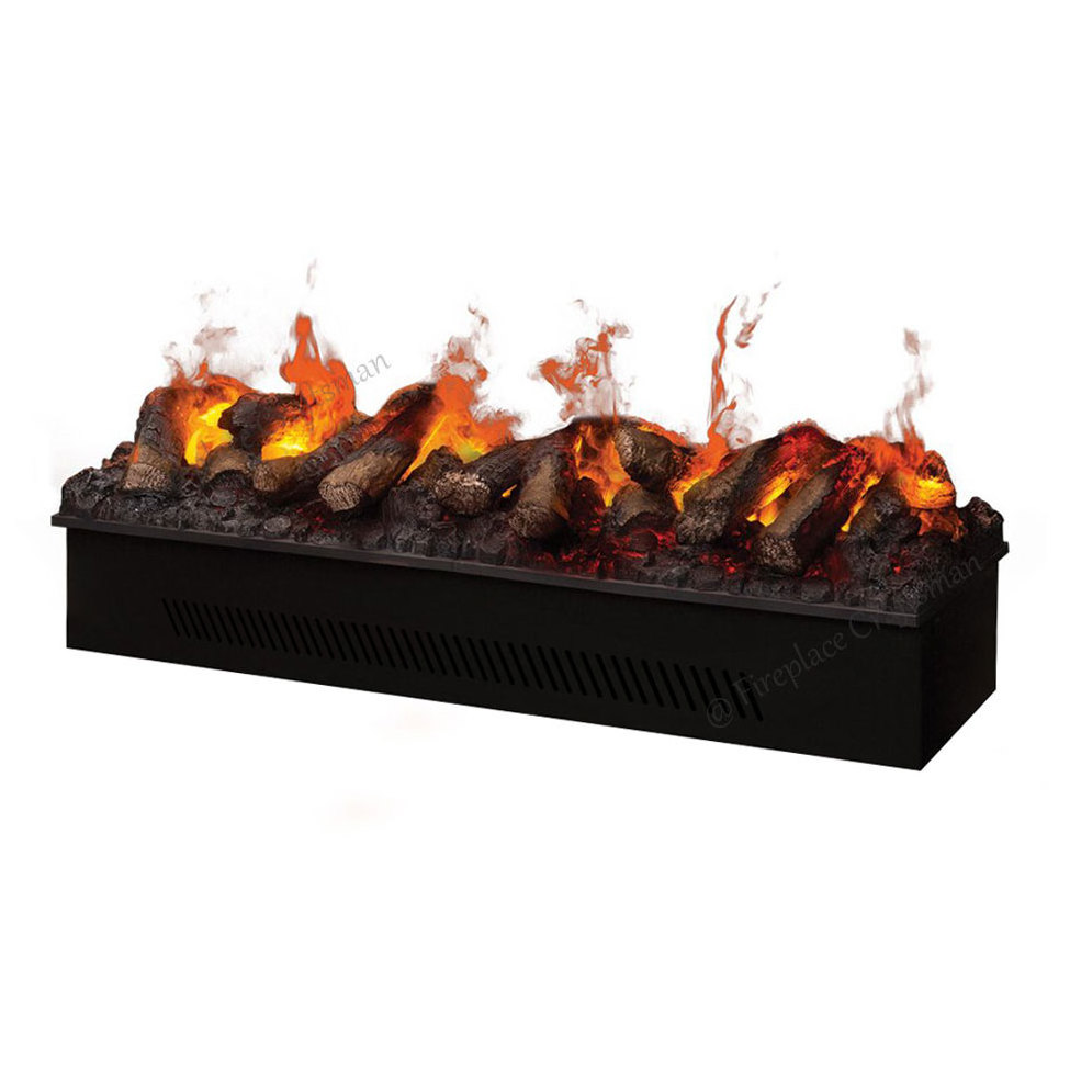 80/100/120/150/180/200Cm 3D Water Vapor Fire Steam Fireplace Insert 2m LED Electric Fireplace