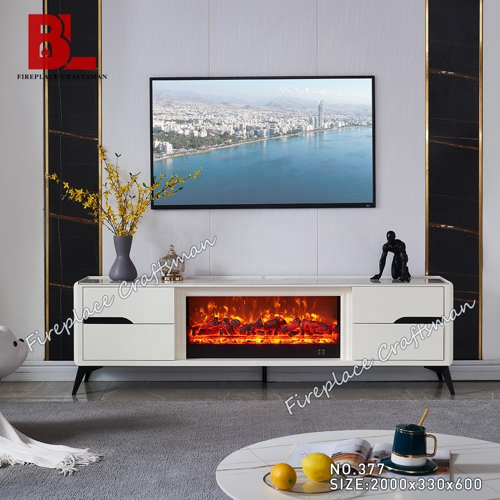 High Quality Custom Logo Easy Operation modern gas heater wood fireplace water indoor fireplace