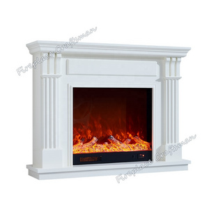 Item 367 B Simple Decorate Elegant Style Hot Wind Heating Modern Smart Electric Control Indoor Fireplace