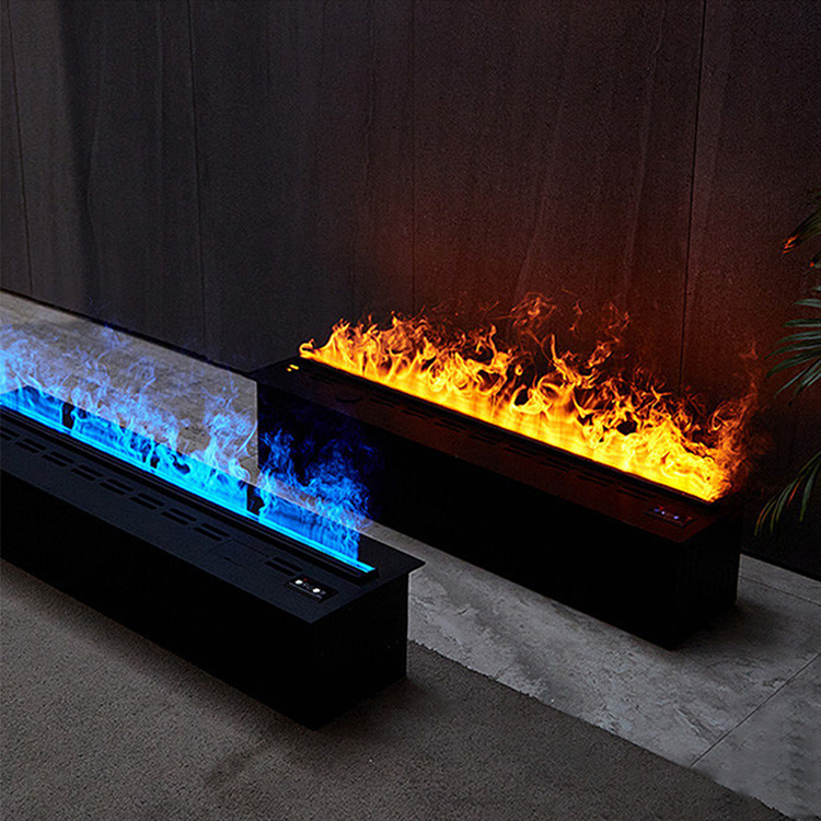 Decorative Led Light Electric Fireplace Flame Effect Modern High Quality Decorative 3d Water Fireplaces