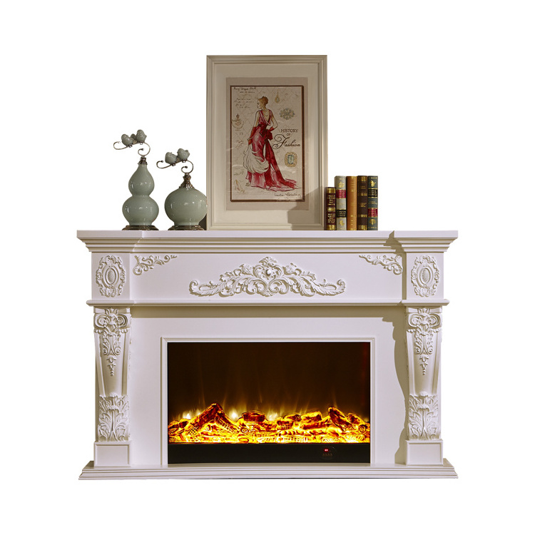 Simulation flame decorative heating electric fireplace home free standing removable TV cabinet fireplace