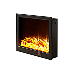 Modern flame free standing wall mounted decorative craft led corner stove electric wood burning fireplace inserts heater