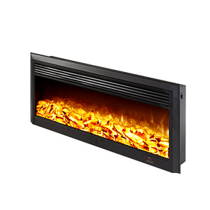 Modern Decor Insert Decorative Flame Fire Bio Log Wood Wood Burning Effect Insert Stove Indoor Heater Electric Fireplace