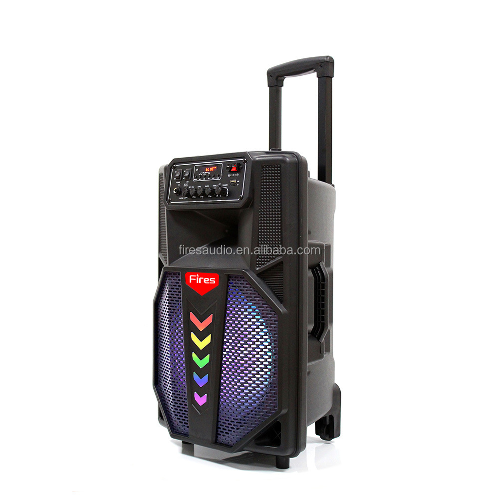 parlantes professional wiz connected dj karaoke music player dj trolley tv speaker boses speakers home party boombox speakers