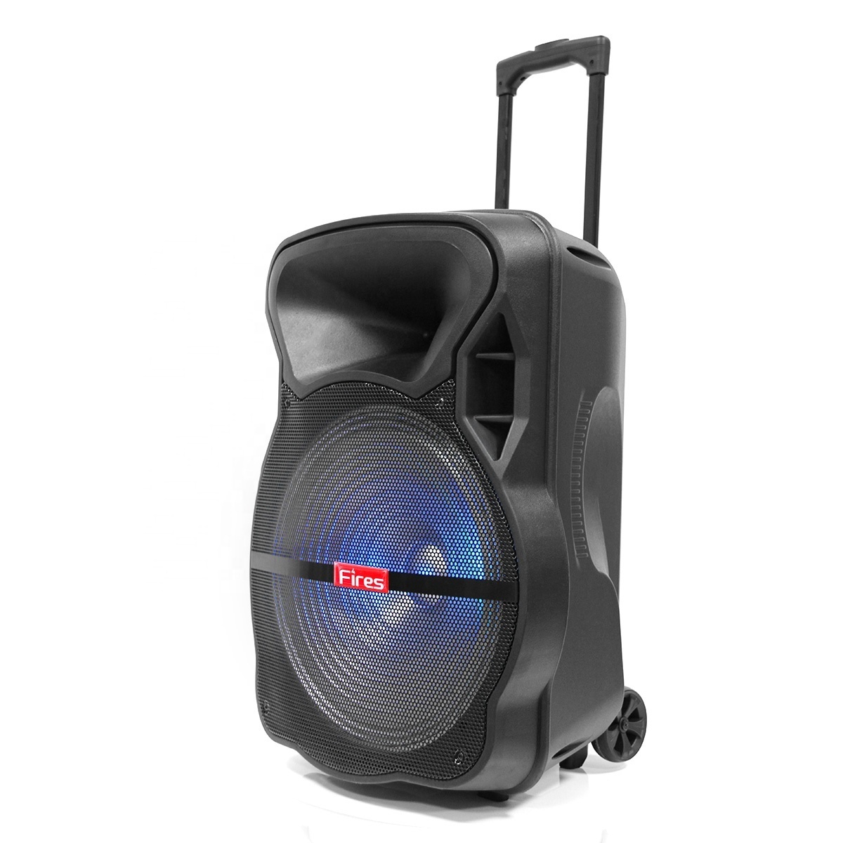 Parlante 12 inch speaker trolley active woofer box powered cornetas portatil partybox music playeras comedor wiz connected