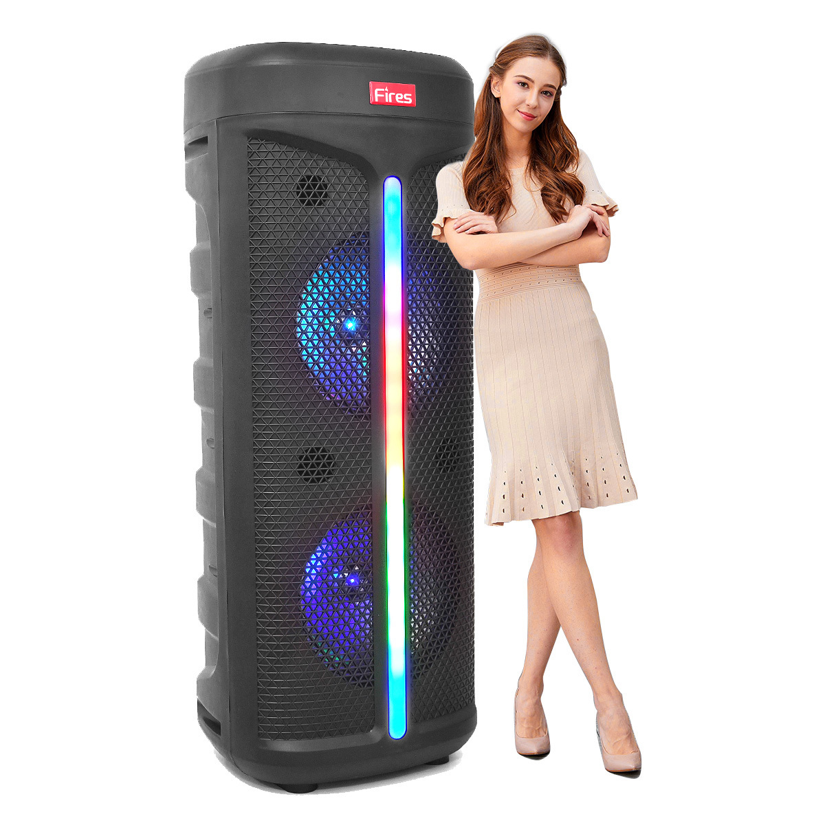 parlantes portatil super bass portable speaker wiz connected gadgets electronic 2022 active speaker hifi big pa karaoke partybox