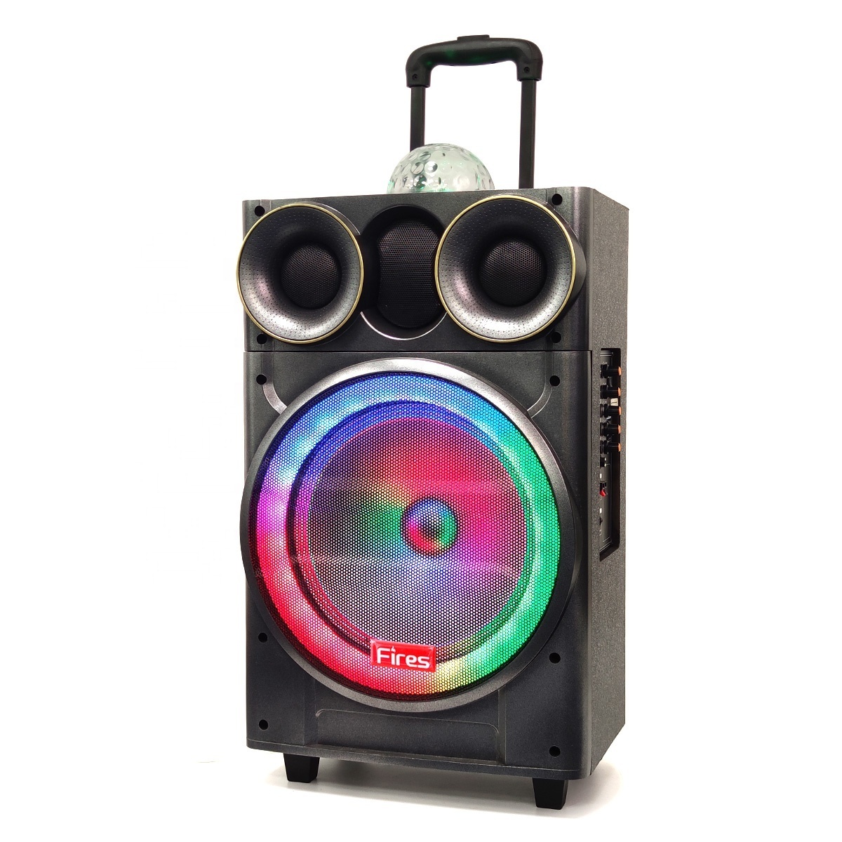 wireless speaker subwoofer karaoke party trolley consumer electronics > speakers bt horn music blue audio loud loa electronicgad