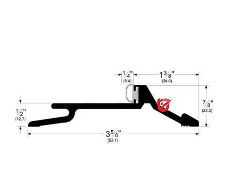 Door sill threshold Threshold Seal Strip  Door Rain Drip Rain Drip for Overhead Protection