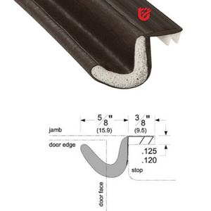 Window Weatherstrip  PU wooden door sealing strip