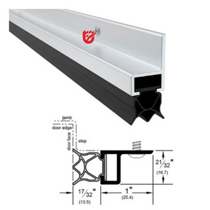 Door frame weather seal Fire and Smoke Protection Seal Acoustic Door Frame Insulation Seal