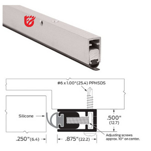 Drop-down door seal Bottom drop seal Soundproof Door Bottom  door seal