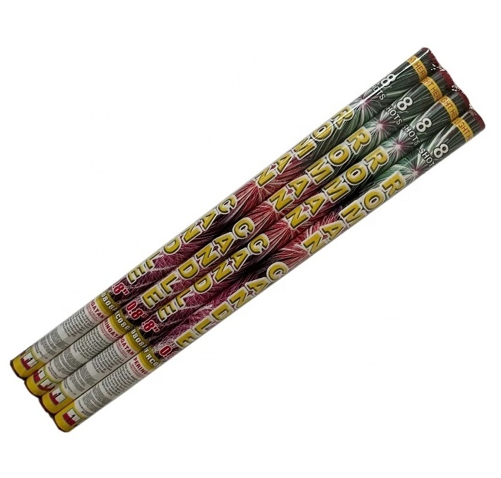 Wholesale of 0.8-inch 8-wave Roman candlelight fireworks in China