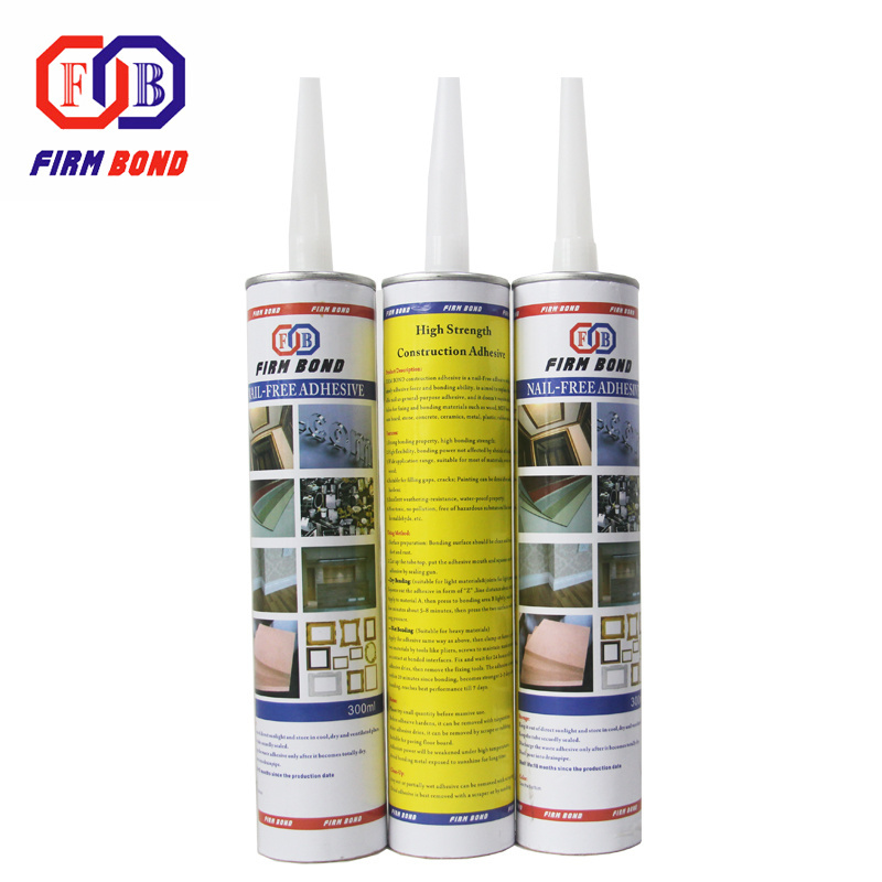 Construction adhesive/replace nail/fixing and bonding/nail-free glue