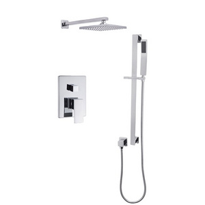 FIRMER Sanitary Ware high quality bathroom hidden rain wall mounted brass concealed shower faucet