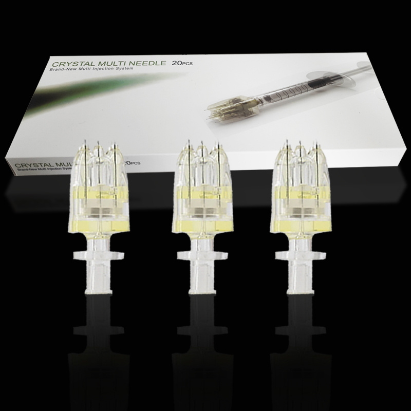 2022 korea beauty multi-sample needle pen type gun 5 pin 9 pins skin booster multi needle injection for ha rejuran syringe