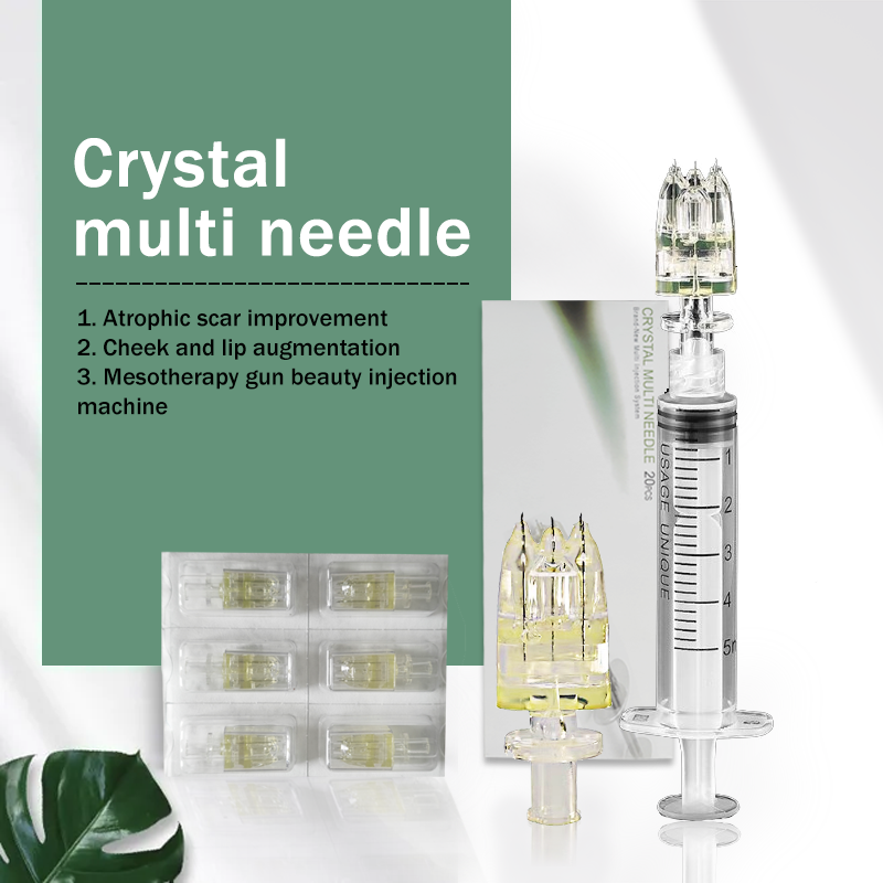 2022 korea beauty multi-sample needle pen type gun 5 pin 9 pins skin booster multi needle injection for ha rejuran syringe