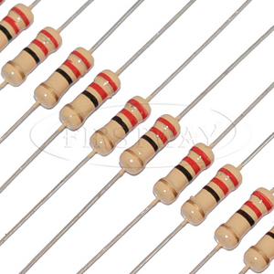 Metal film/ Carbon film/ Color code resistor  DIP 1/8W 3/4W 1/4W 1/2W 1W 2W 3W 5W  0.1/2.2/3.3/4.7/100/Ohm 1K 10K 22K 47K 1M