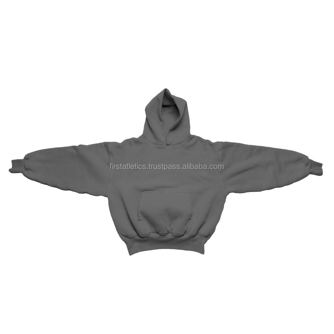 new Blank Oversized Hoodies custom color Unisex 100 Cotton Heavy Hoodie Heavyweight 320 Gsm Hoodie wholesale with customization