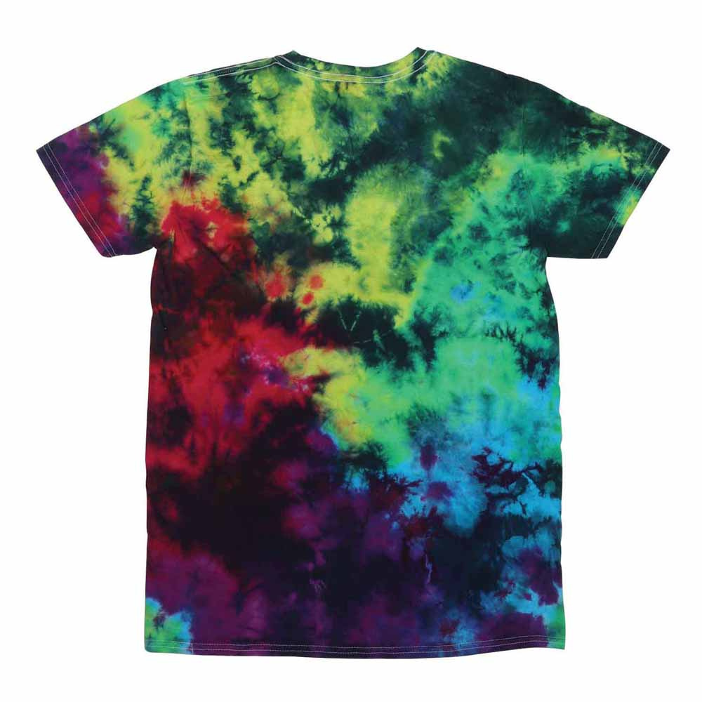 Men's Regular Fit Tie Dye t-shirts Customized logo Crystal Dyed T Shirt For Men's quick dry breathable tie dye tshirts OEM