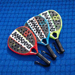 Wholesale Carbon 12K tennis rackets high quality Beach Tennis racquet Paddle best design tennis Padel Racket OEM Customized