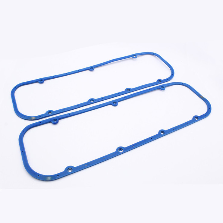 Blue BBC 396 427 454 502 Steel Core Rubber Valve Cover Gaskets