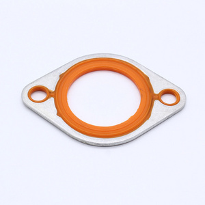 SBC BBC 350 454 Aluminum Silicone Thermostat Water Neck Housing Gasket for Chevy