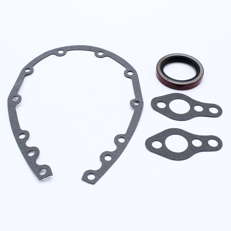 Front Timing Chain Cover Gasket W/ Seal for Chevy SBC for 283 305 327 350 383 400 Engines Part of Timing Chain Kit & Accessories