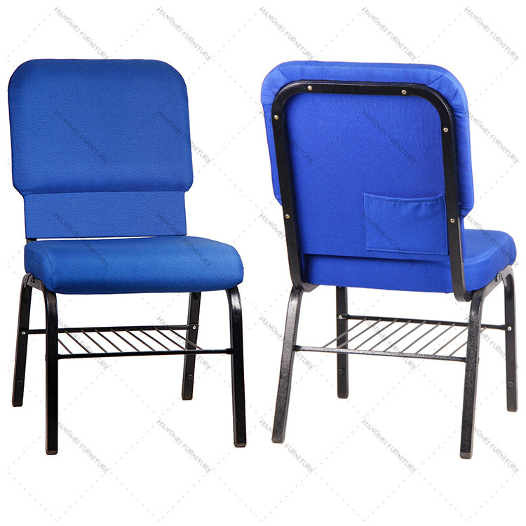 Hotsale High Quality Stacking Logo Metal Used Theater Furniture Auditorium Chair For Church