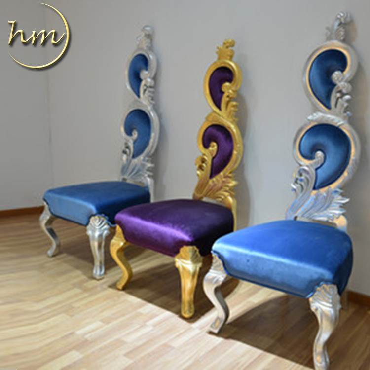 Hot Sale foshan king and bride wedding throne chairs