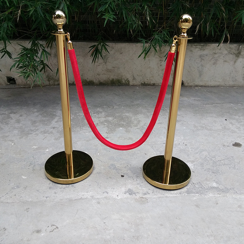 China Manufacture Warning Post Stanchions Hotel Protective Barriers for Guardrail