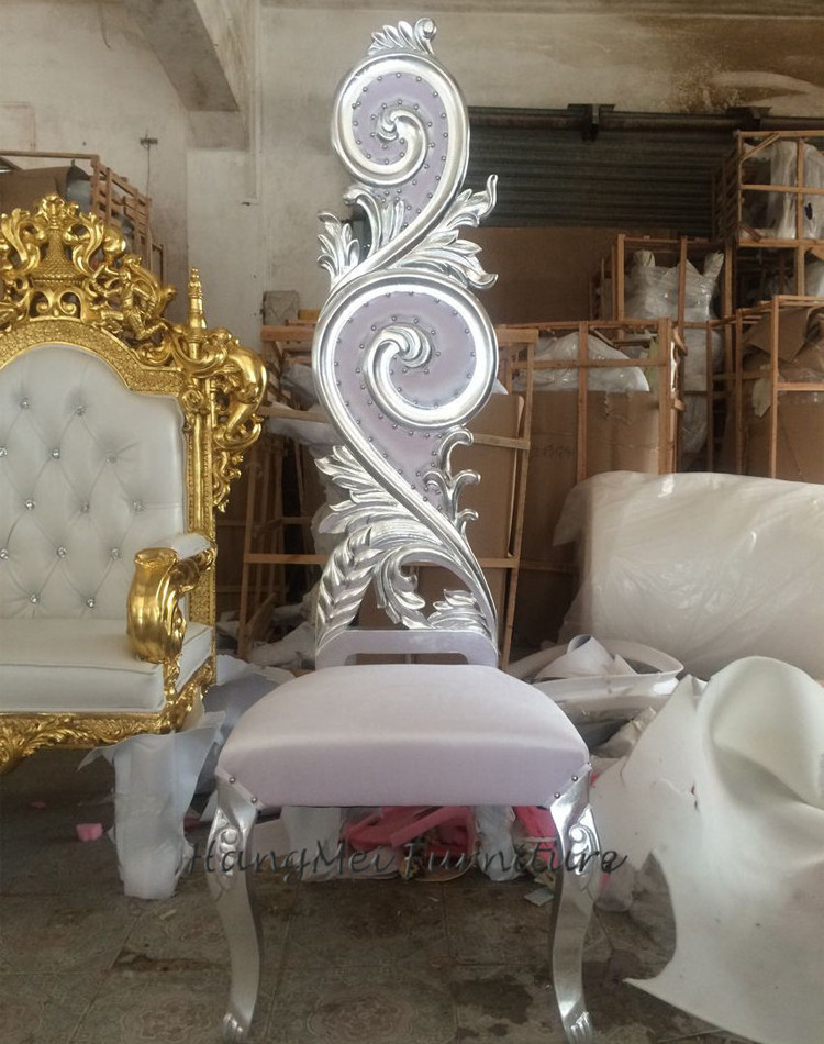 Hot Sale foshan king and bride wedding throne chairs