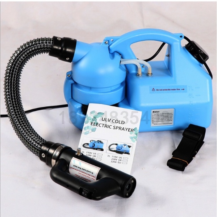 7L capacity ulv cold mini fogger fogging machine sanitizer sprayer fogger disinfection spray