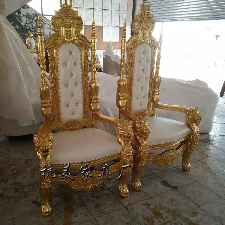 Antique King Throne Chair Wholesale Price In China HM-HLY12