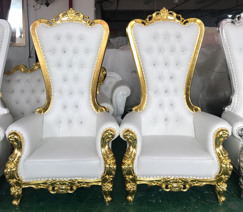 Factory Price Cheap Royal Queen Throne Chair For Wedding