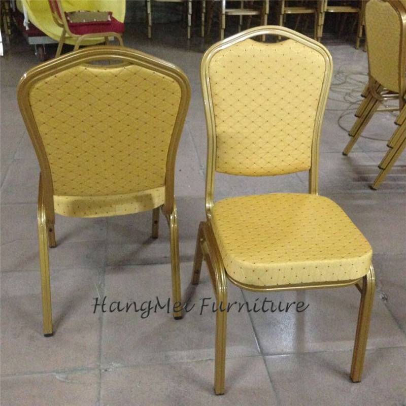 Modern Unique Stacking Aluminum Chair for Hotel Restaurant Banquet Dining Conference & Party Use