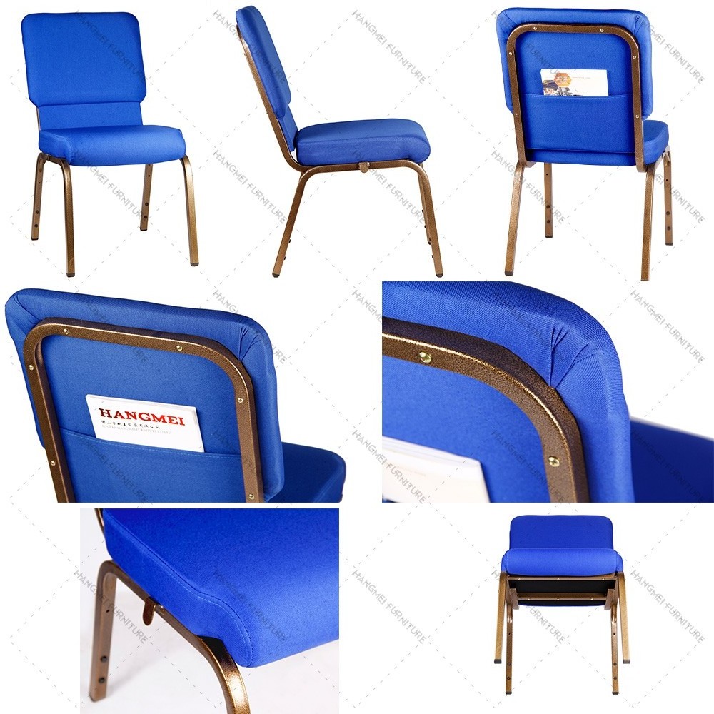 Wholesale Factory Direct Conference Banquet Conference Stackable Interlocking Church Chairs