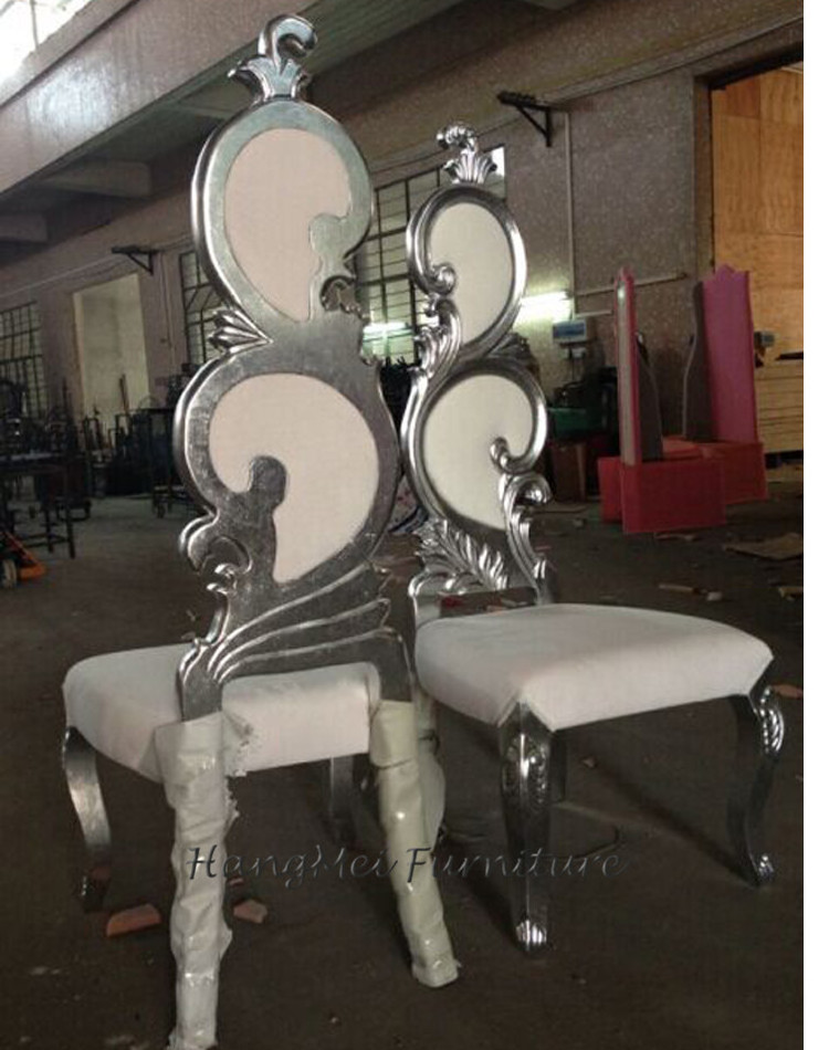 Hot Sale foshan king and bride wedding throne chairs