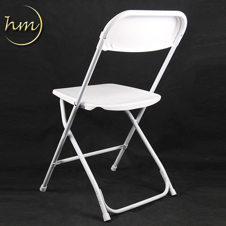 Cheap Party Wedding Rental Events Chairs White Plastic Folding Chair