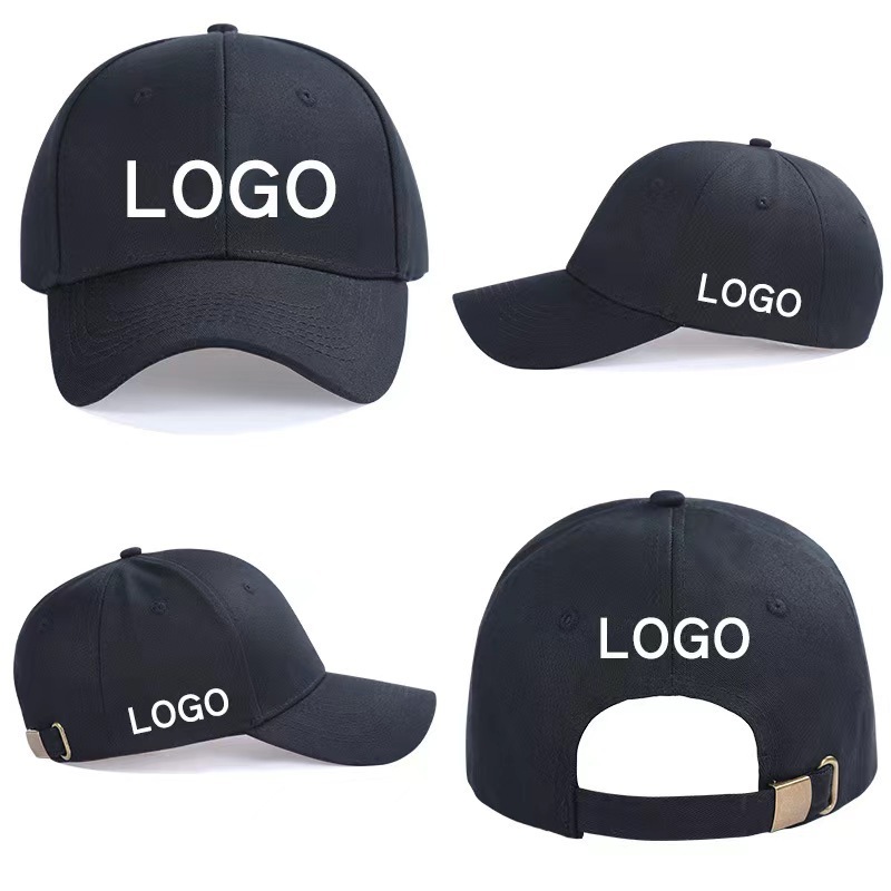 Wholesale 6 Panel Cotton Sports Cap Gorras Blank Hat 3D Embroidery Logo Custom Baseball Cap