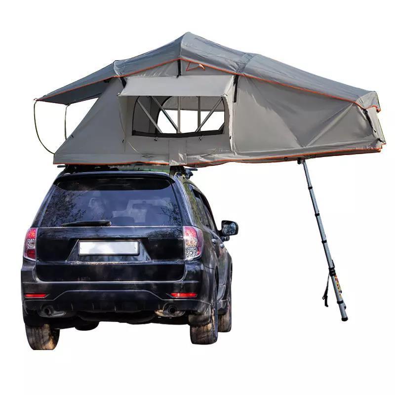 Outdoor Hiking Sunshade Folding Car roof Rear Tent shade Umbrella Bent Automatic Waterproof Roof Top Tent Car Awning Tent