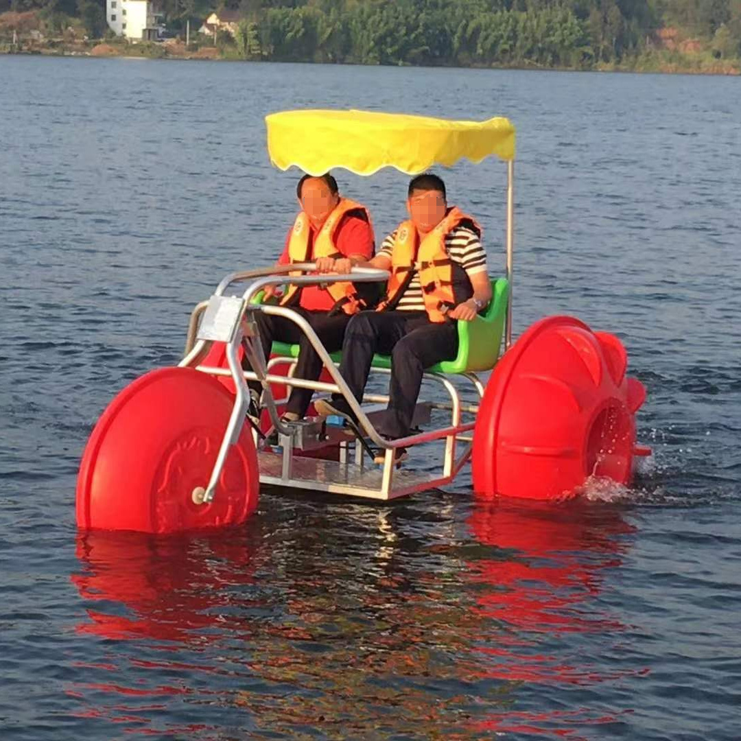 New Design water play equipment pedal boats water tricycle water trike bike for sale