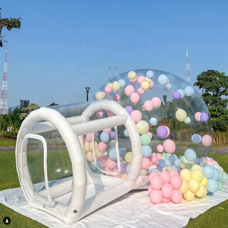 Dome igloo PVC Inflatable Bubble balloon House 3/4/5m Clear Kids Party Inflatable Bubble Tent Bubble Balloons house