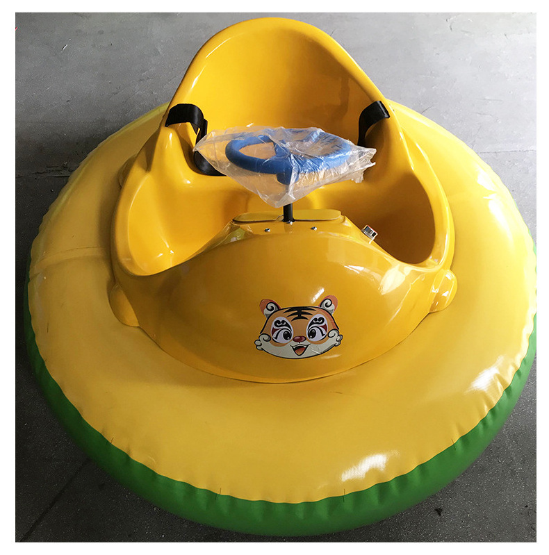 Mini Round Water Bumper Boat Parent-child Inflatable Animal Cartoon Electric Boat Water Park Children's Bumper Boats