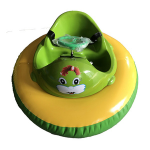 Mini Round Water Bumper Boat Parent-child Inflatable Animal Cartoon Electric Boat Water Park Children's Bumper Boats