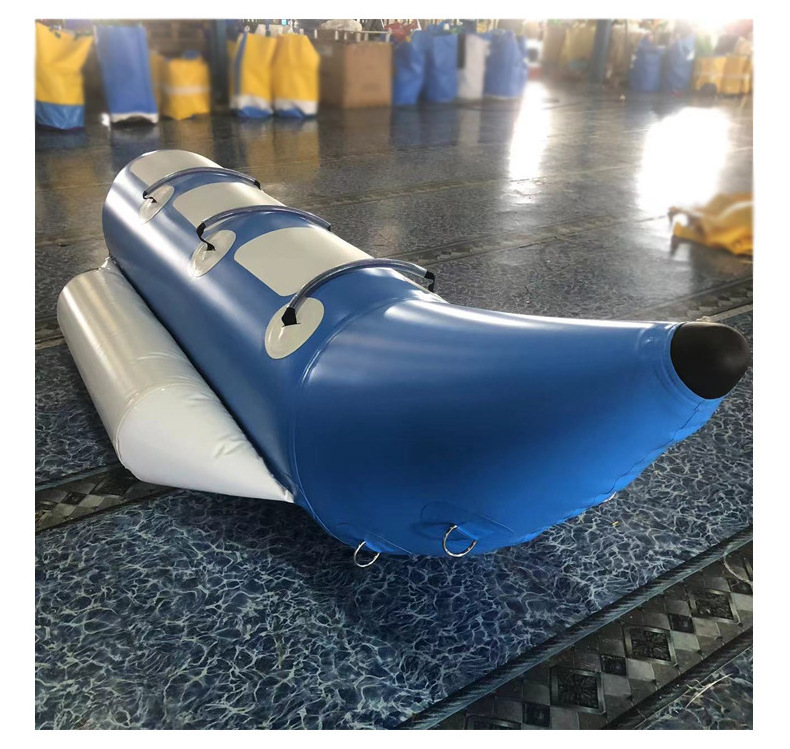 New Custom Size Heavy-Duty PVC Inflatable Water Games-Banana Boat Pontoons Tubes Buoy for Outdoor Sports like Surfing