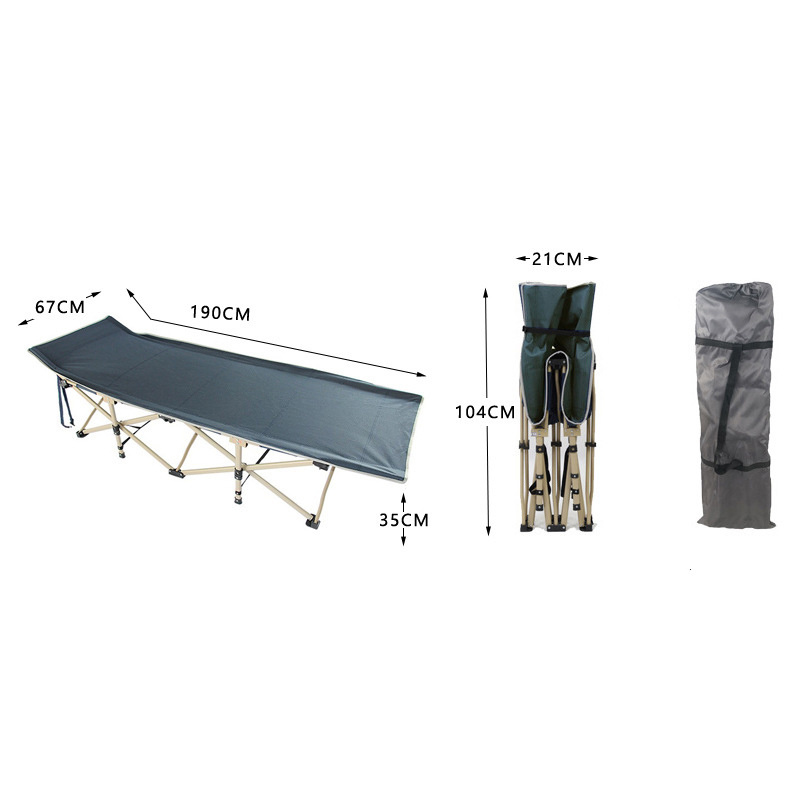 Firstents 2022 Hot Sale Outdoor Camping Folding Chair Bed Folding Cot Folding Bed Traveling Gear Supplier