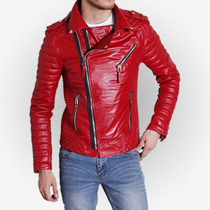 wholesale plus size jackets with zipper motorcycle slim men pu leather jacket slim fit jacket for men